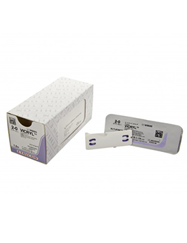 Coated VICRYL™ Suture with 1/2 Circle Conventional Cutting Needle